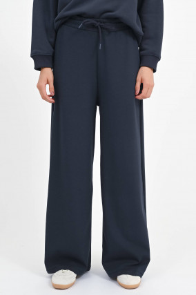 Sweatpants mit Modal-Mix in Navy