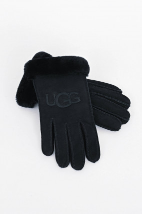 Weiche Handschuhe SHEEPSKIN in Schwarz