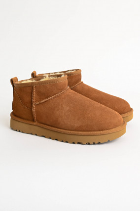Lammfell-Boot ULTRA MINI in Chestnut