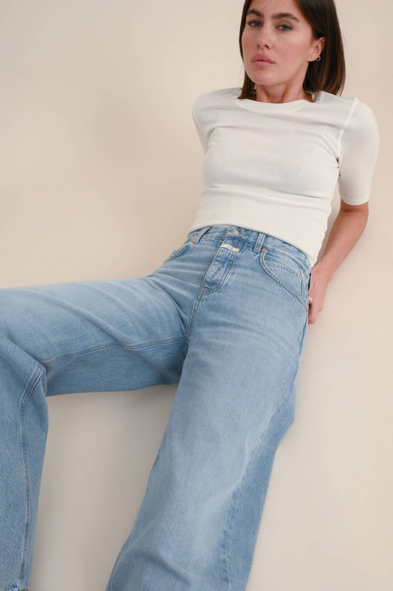 Closed cropped sales jeans