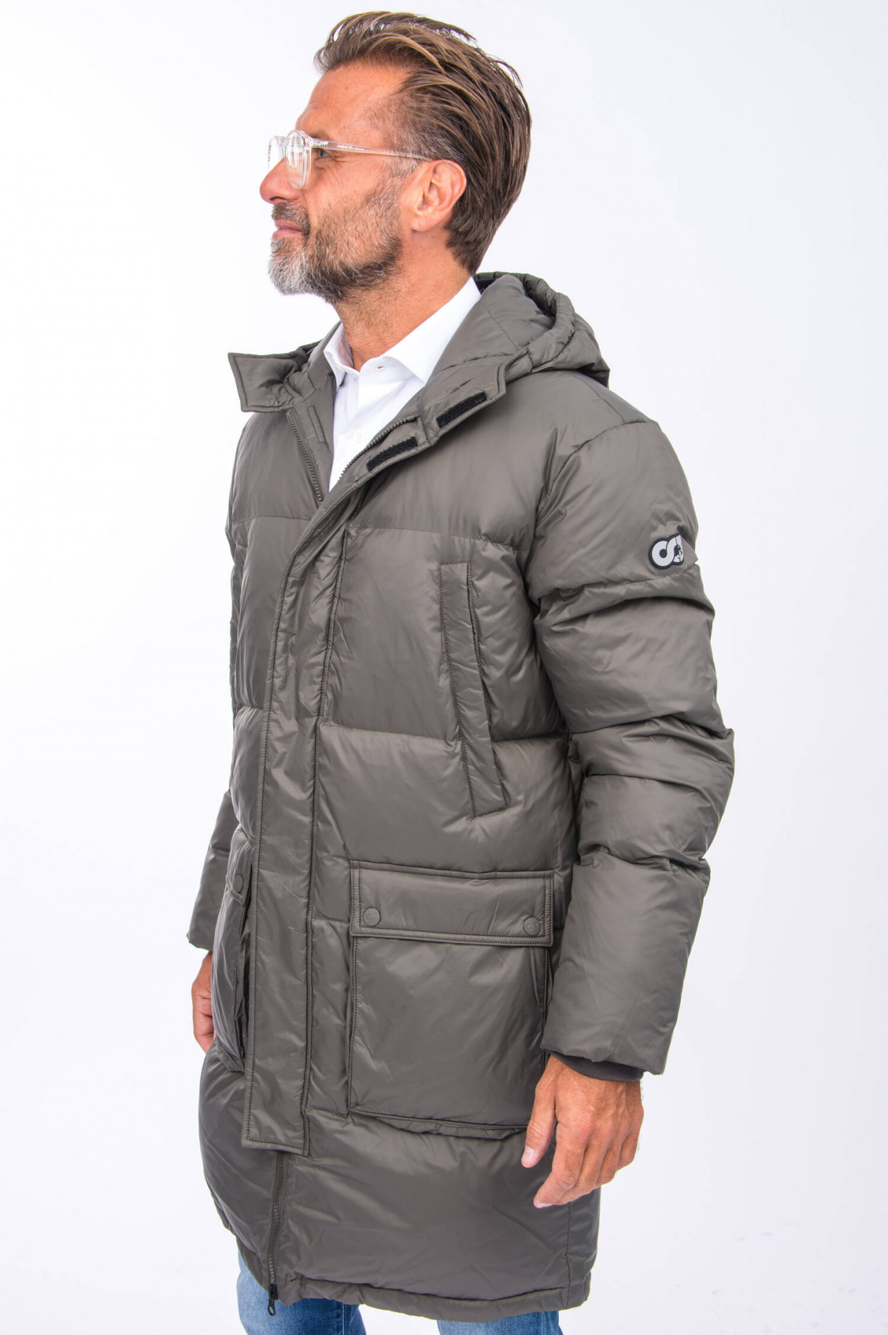 Alphatauri mantel herren grau clearance