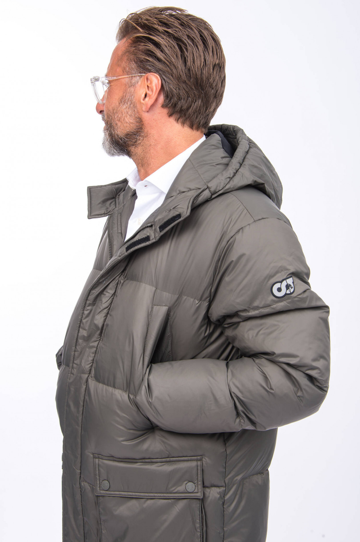 Alphatauri mantel herren grau clearance
