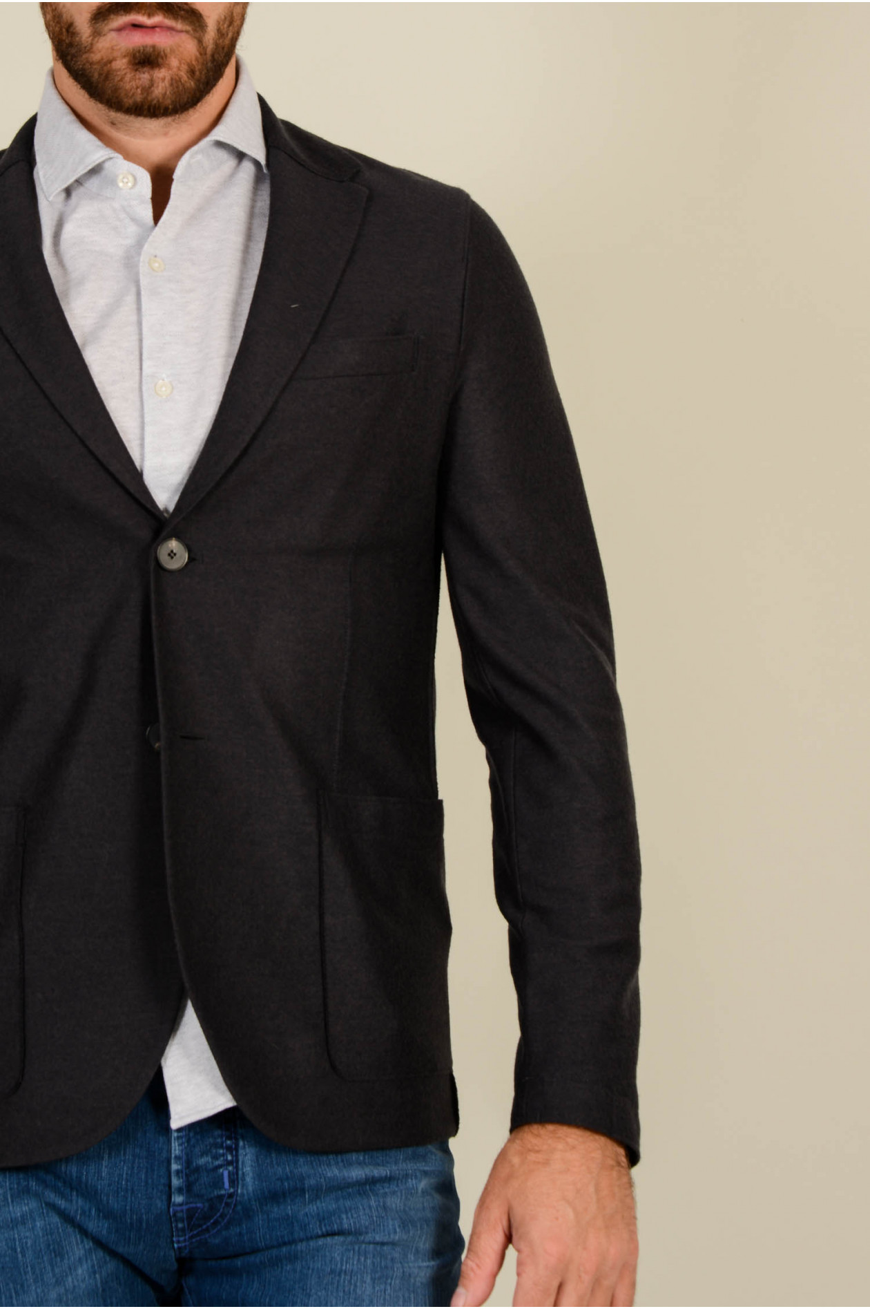 NEU Harris Wharf London Herren Sakko braun//blau