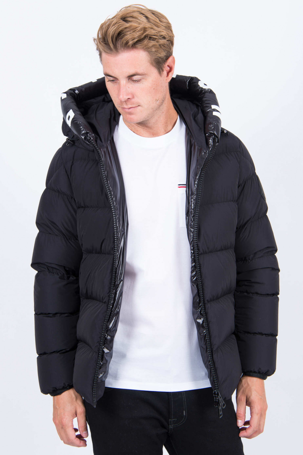 Moncler jacke herren schwarz matt