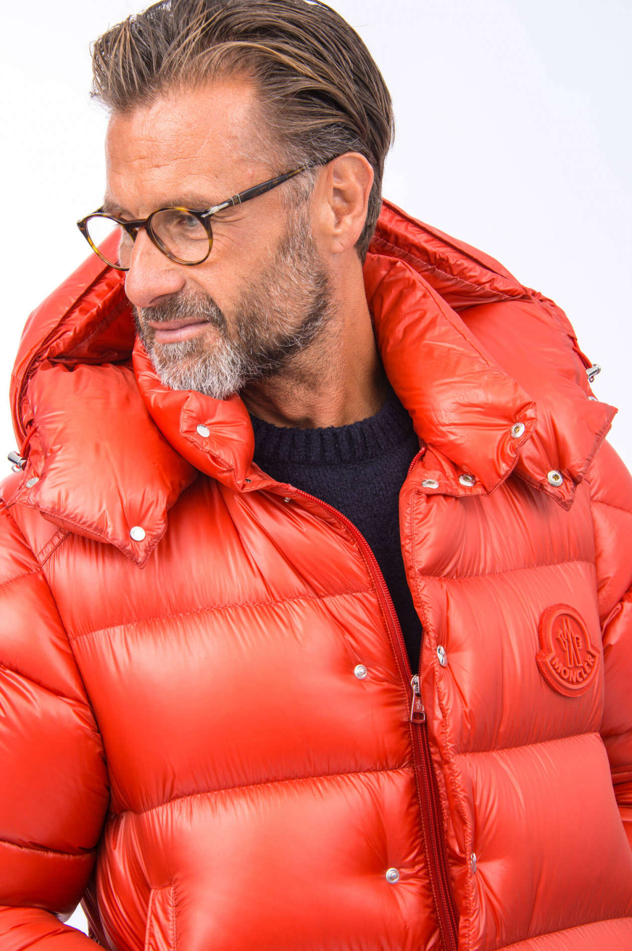 Moncler jacke orange deals
