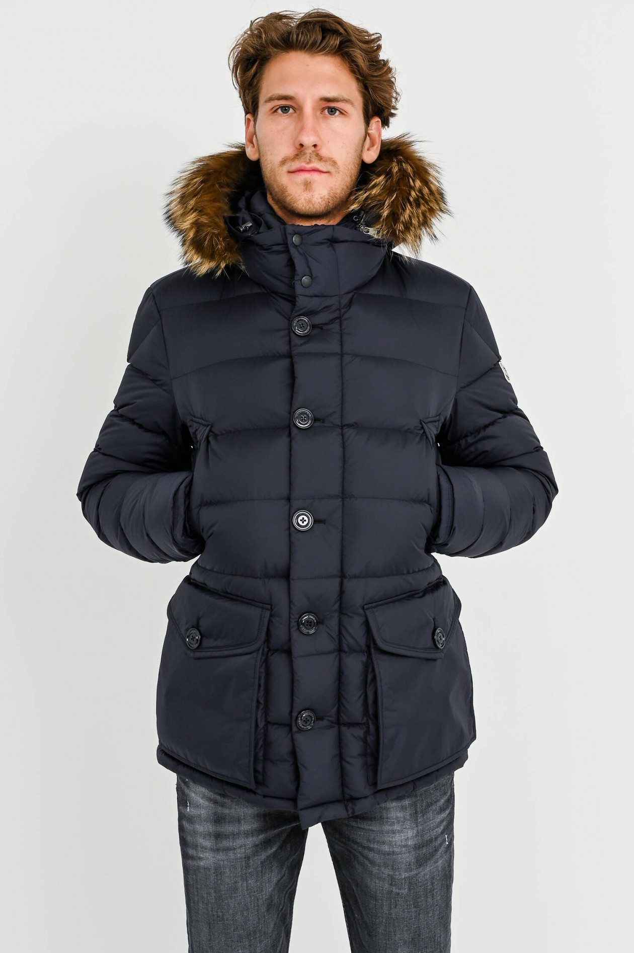 Moncler Daunenjacke CLUNY in Navy GRUENER.AT