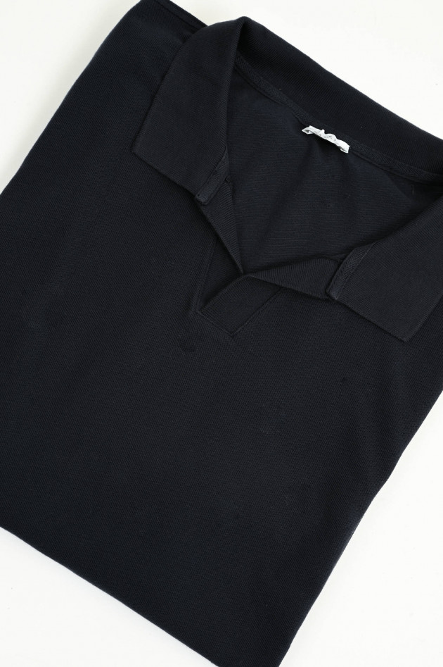 04651/ A trip in a bag Lamgarm-Polo-Shirt in Navy
