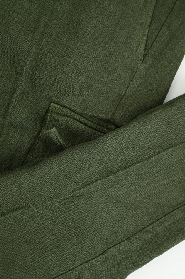 04651/ A trip in a bag Leinen-Cargo in Jungle Green