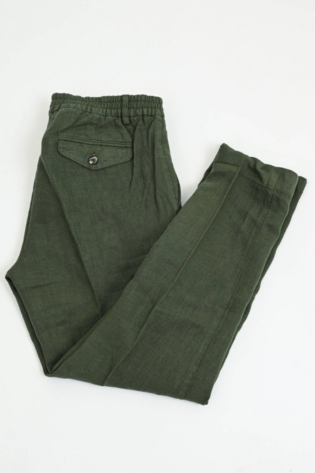 04651/ A trip in a bag Leinen-Cargo in Jungle Green