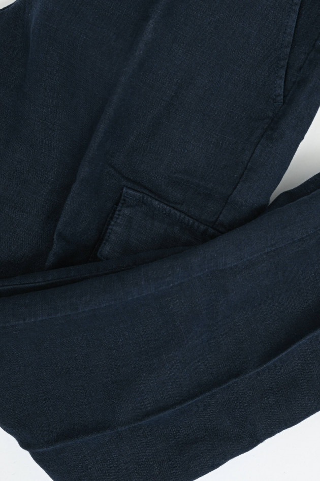 04651/ A trip in a bag Leinen-Cargo in Navy