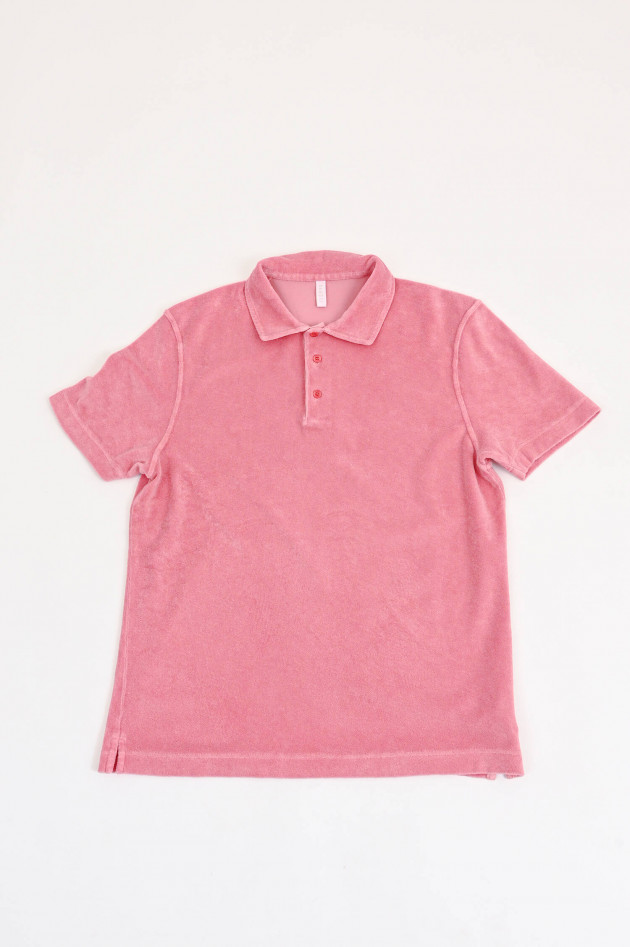 04651/ A trip in a bag Polo-Shirt TERRY in Koralle