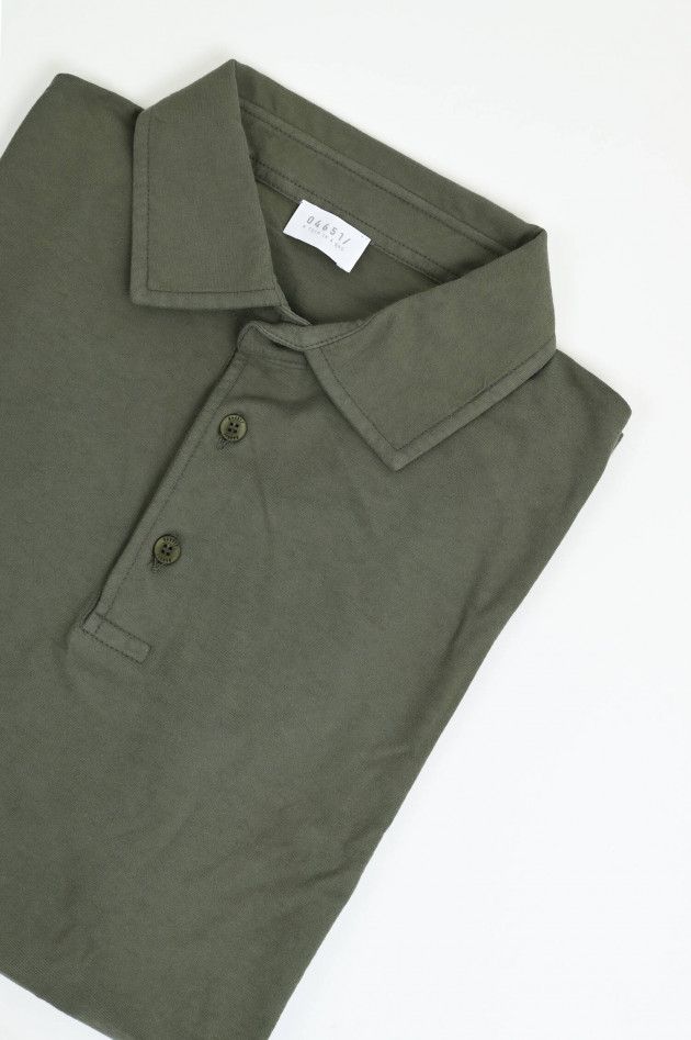 04651/ A trip in a bag Jersey-Poloshirt in Jungle Green