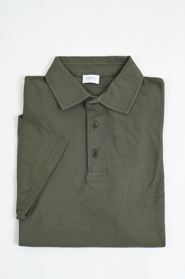 04651/ A trip in a bag Jersey-Poloshirt in Jungle Green