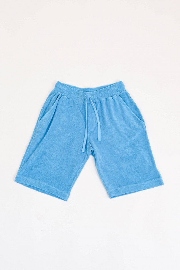 04651/ A trip in a bag Bermuda-Short TERRY aus Frottee in Blau