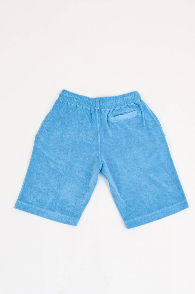04651/ A trip in a bag Bermuda-Short TERRY aus Frottee in Blau