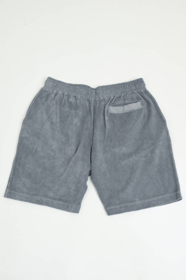 04651/ A trip in a bag Frottee-Bermudashorts in Grau