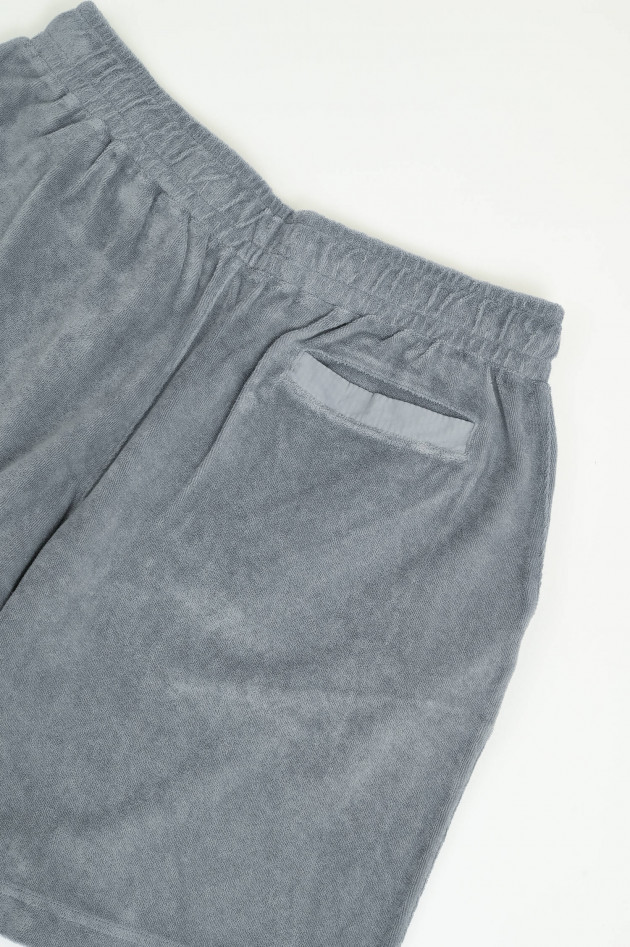 04651/ A trip in a bag Frottee-Bermudashorts in Grau