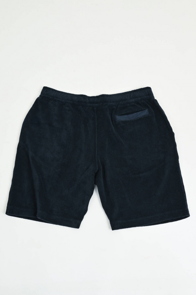 04651/ A trip in a bag Frottee-Bermudashorts in Navy