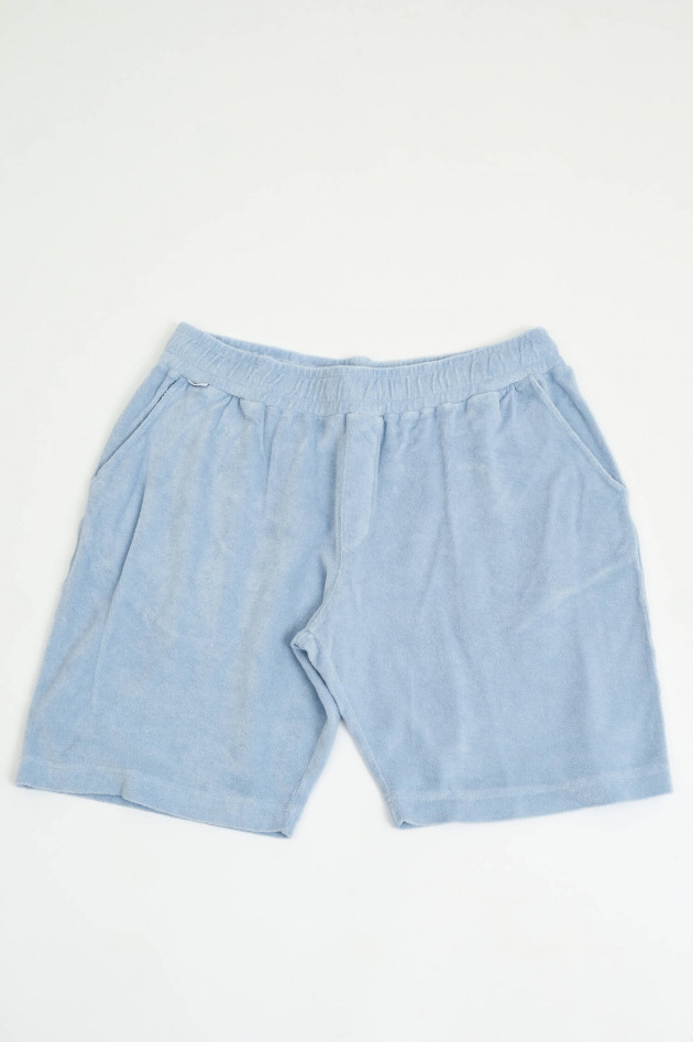 04651/ A trip in a bag Frottee-Bermudashorts in Sky