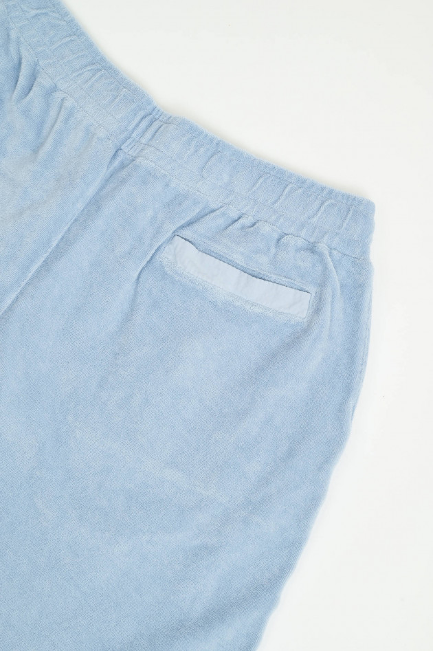 04651/ A trip in a bag Frottee-Bermudashorts in Sky