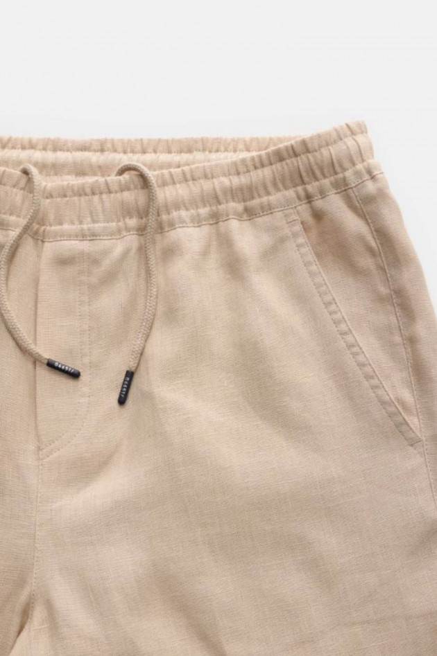 04651/ A trip in a bag Leinenhose BEACH in Beige