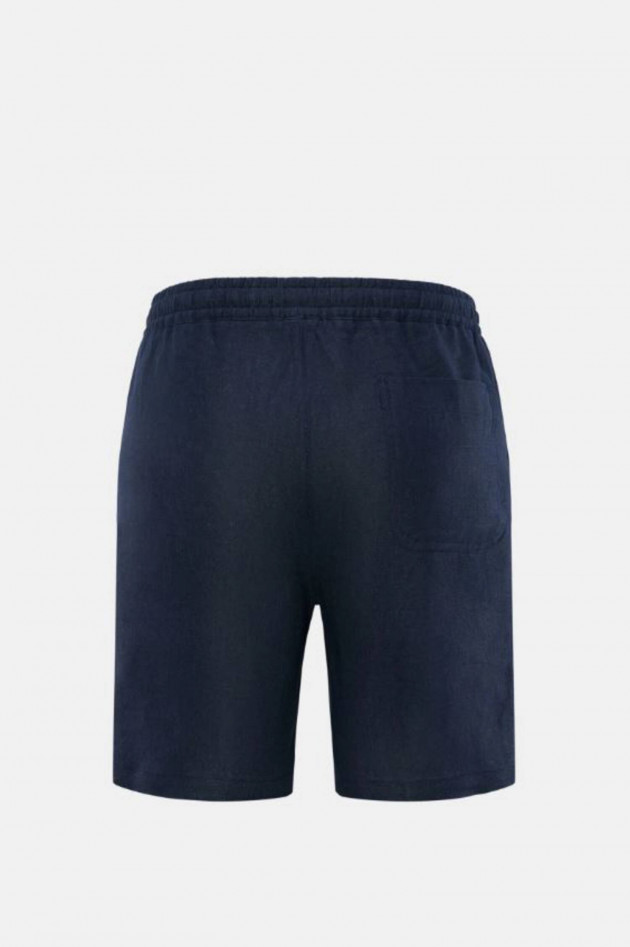 04651/ A trip in a bag Leinenshort in Navy