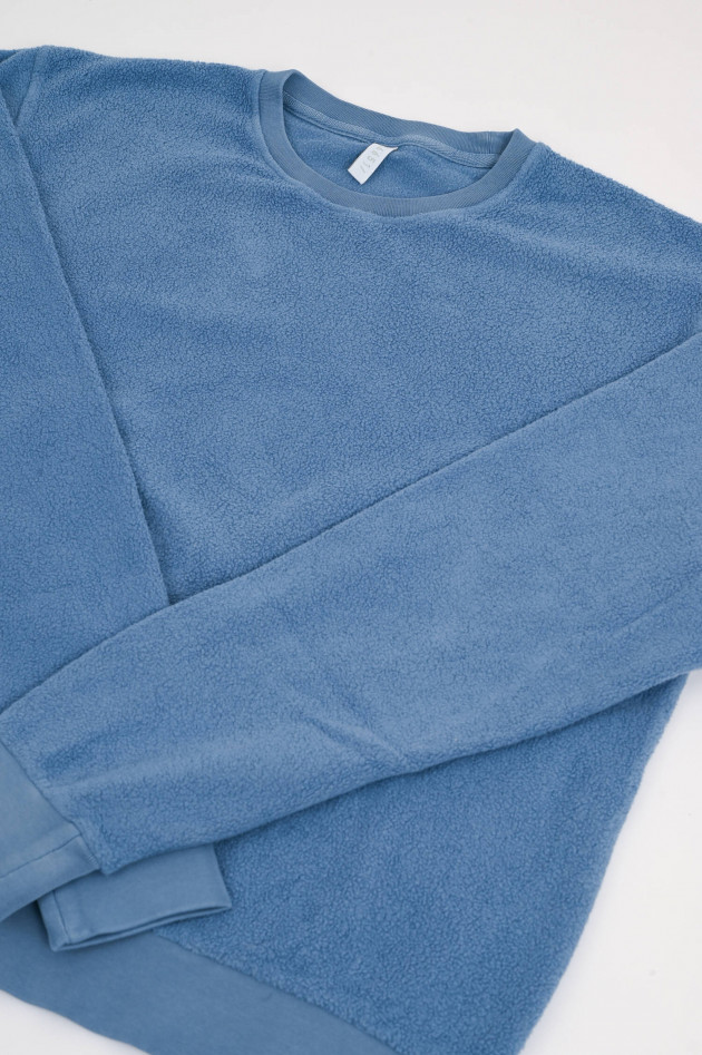 04651/ A trip in a bag Sweatshirt OYSTER in Mittelblau