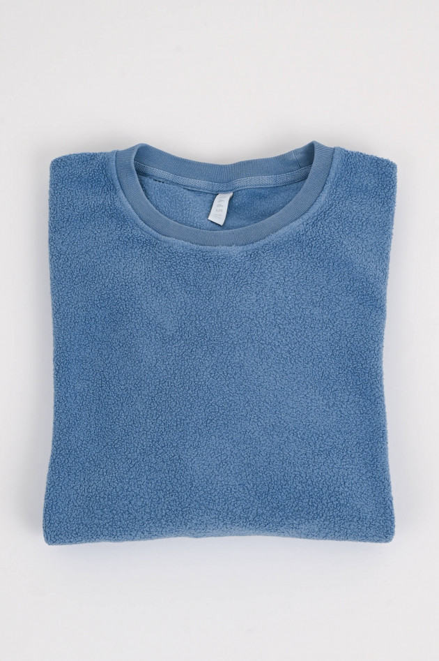 04651/ A trip in a bag Sweatshirt OYSTER in Mittelblau