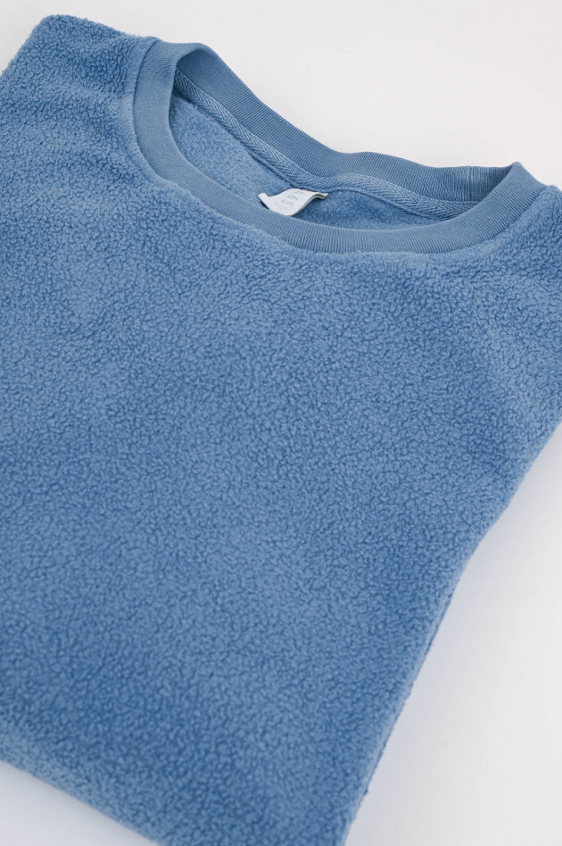 04651/ A trip in a bag Sweatshirt OYSTER in Mittelblau