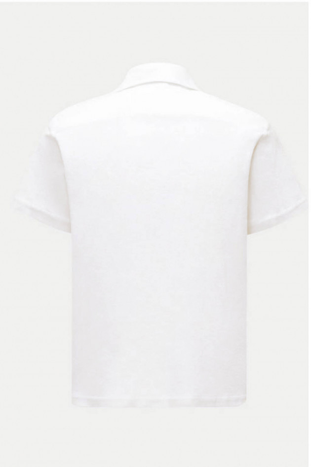 04651/ A trip in a bag Frottee-Shirt TERRY in Creme