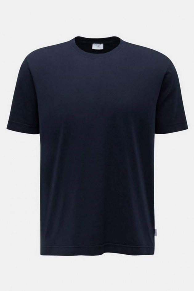 04651/ A trip in a bag Kurzarm-Shirt in Navy