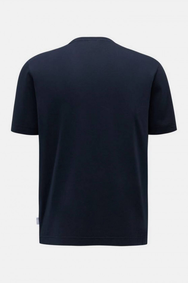 04651/ A trip in a bag Kurzarm-Shirt in Navy