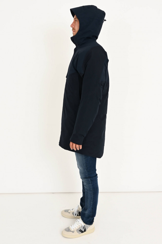 04651/ Funktionaler Parka in Navy