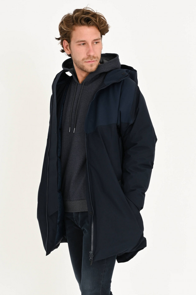 04651/ Funktionaler Parka in Navy