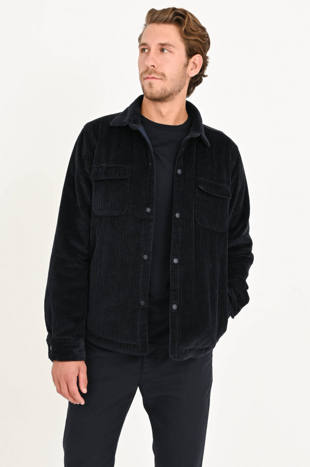 04651/ Breitcord Overshirt in Navy