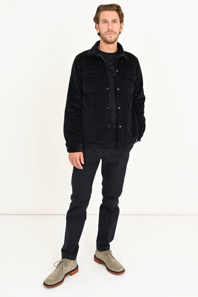 04651/ Breitcord Overshirt in Navy