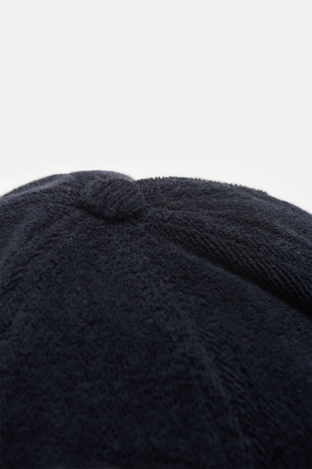 04651/ Frottee Basecap in Navy