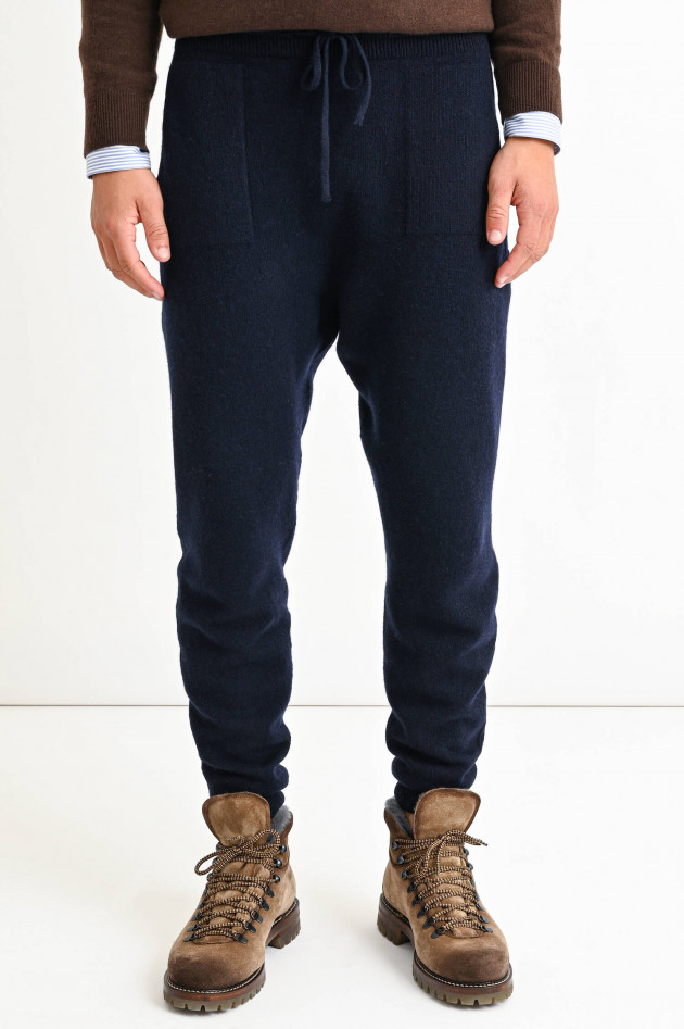 04651/ Cashmere Pants in Navy