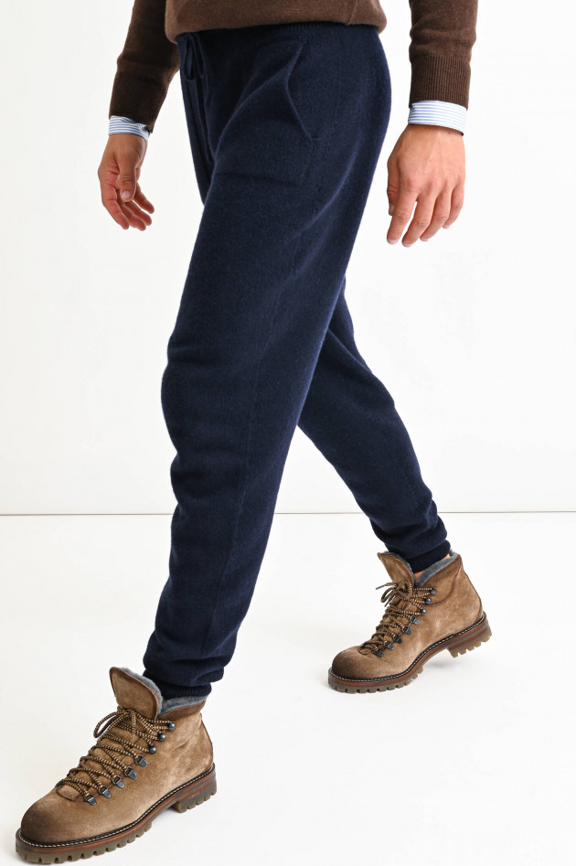 04651/ Cashmere Pants in Navy