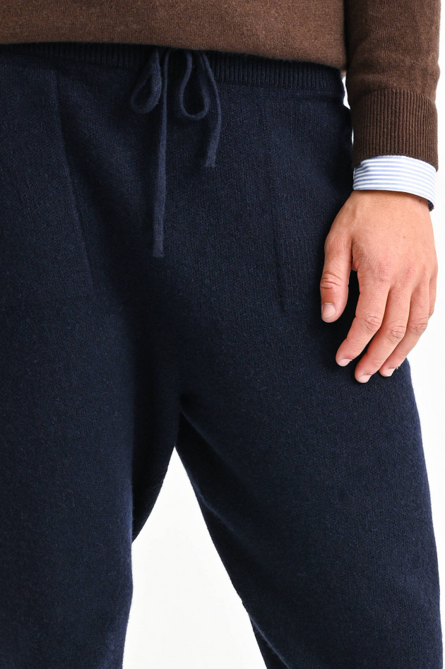 04651/ Cashmere Pants in Navy