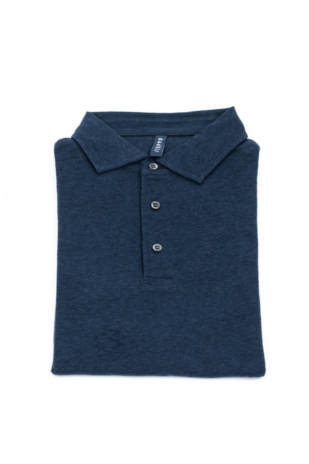 04651/ Zeitloses Poloshirt in Navy