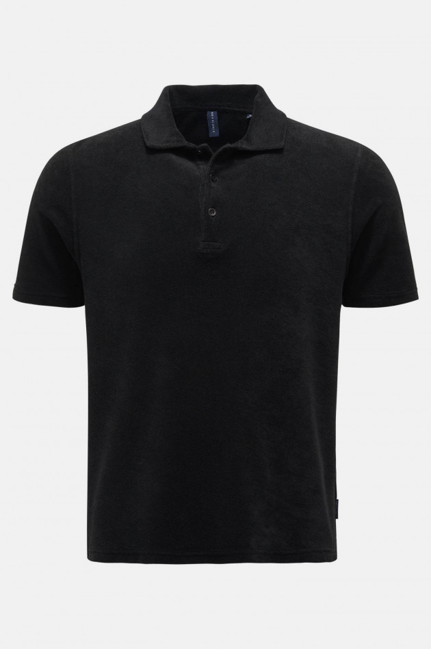 04651/ Frottee Polo in Navy