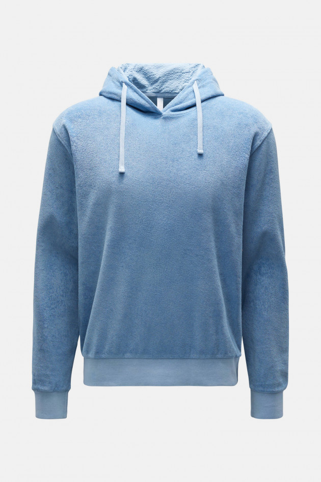 04651/ Frottee Sweater TERRY in Hellblau