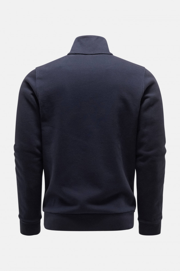 04651/ Sweater mit Stehkragen in Navy