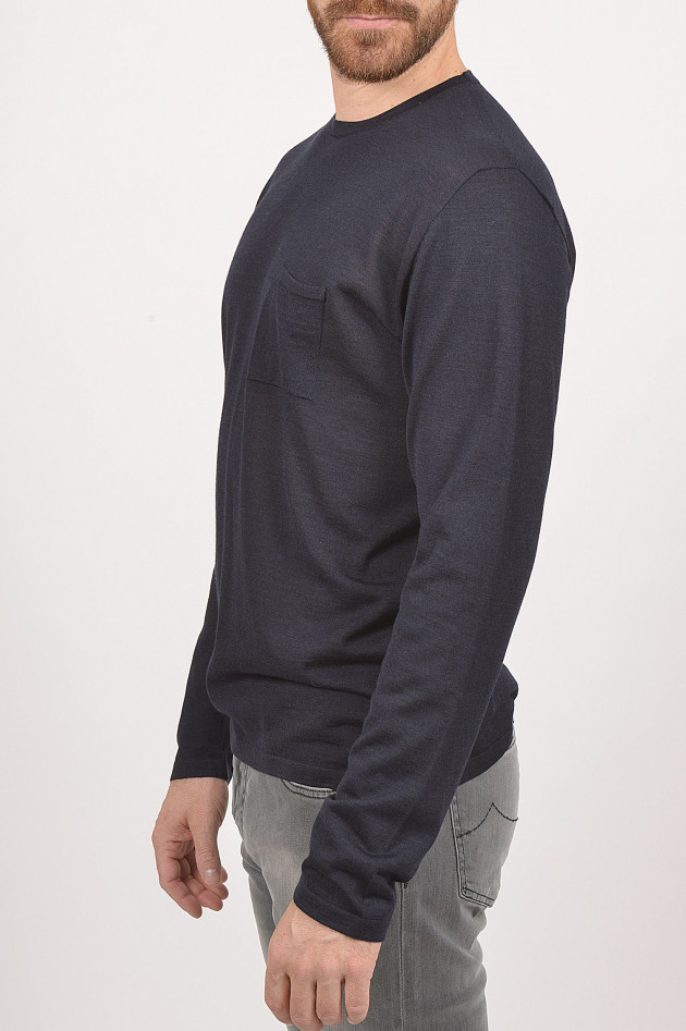 04651/ Pullover in Navy