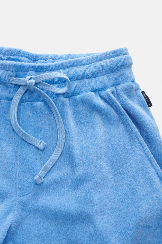 04651/ Bermuda Shorts aus Frottee in Himmelblau