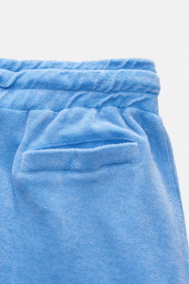 04651/ Bermuda Shorts aus Frottee in Himmelblau