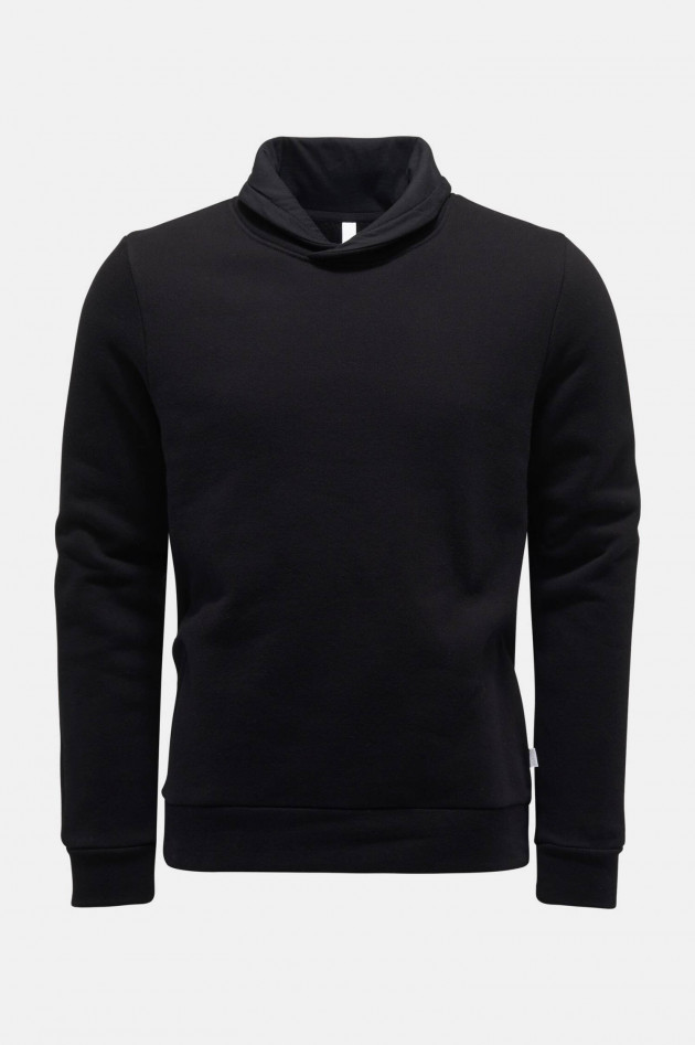 04651/ Sweater aus Kaschmir-Mix in Schwarz
