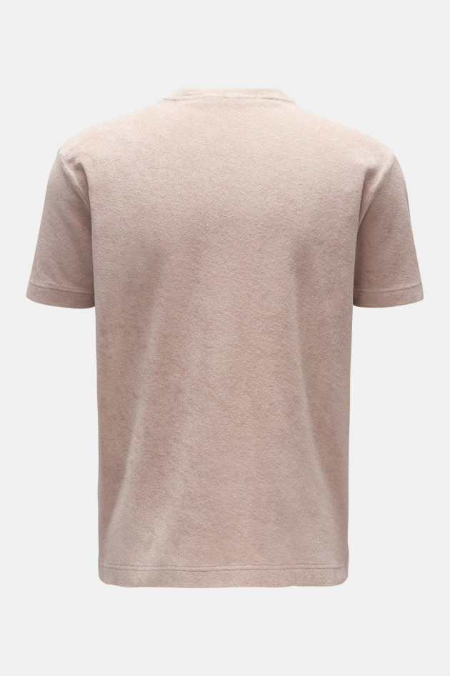 04651/ Frottee T-Shirt TERRY in Taupe