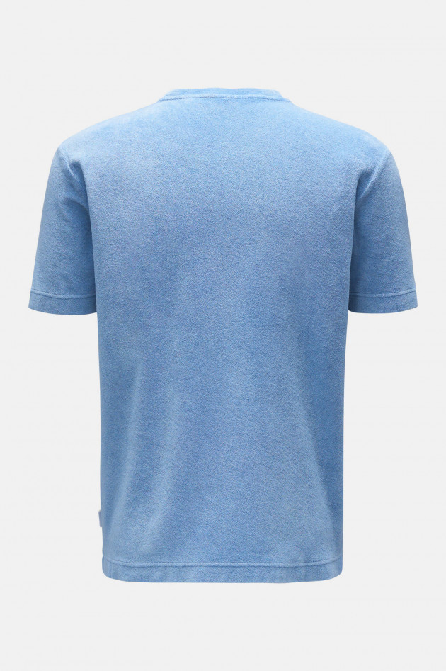 04651/ Frottee T-Shirt TERRY in Hellblau